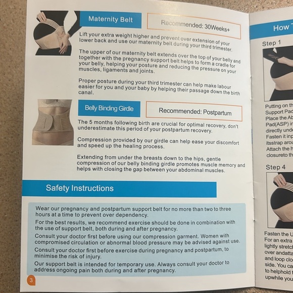 Maternity Support Belt - Picture 8 of 9